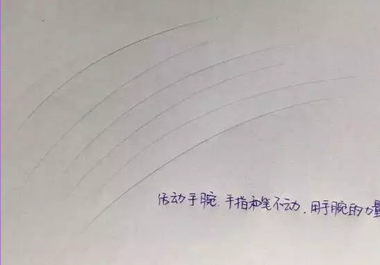 眉毛线条练习5种手法